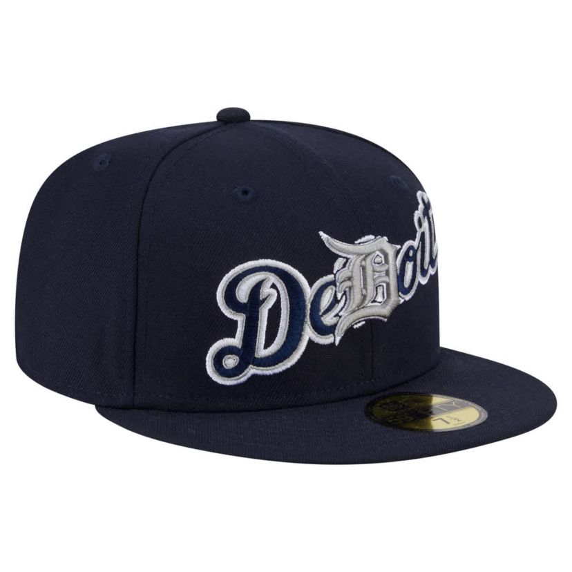 MLB Detroit Tigers Overlap 59FIFTY Fitted Hat