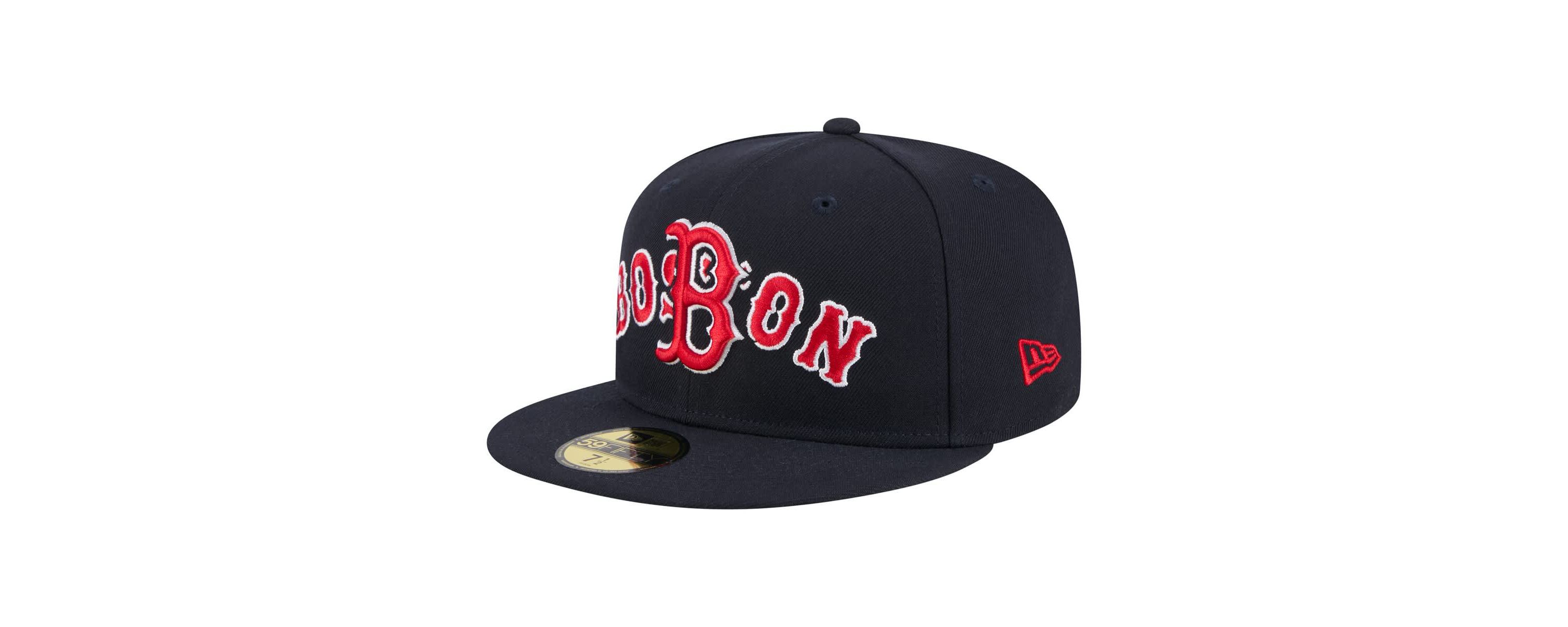 Boston Red Sox MLB Boston Sox Overlap 59FIFTY Fitted Hat