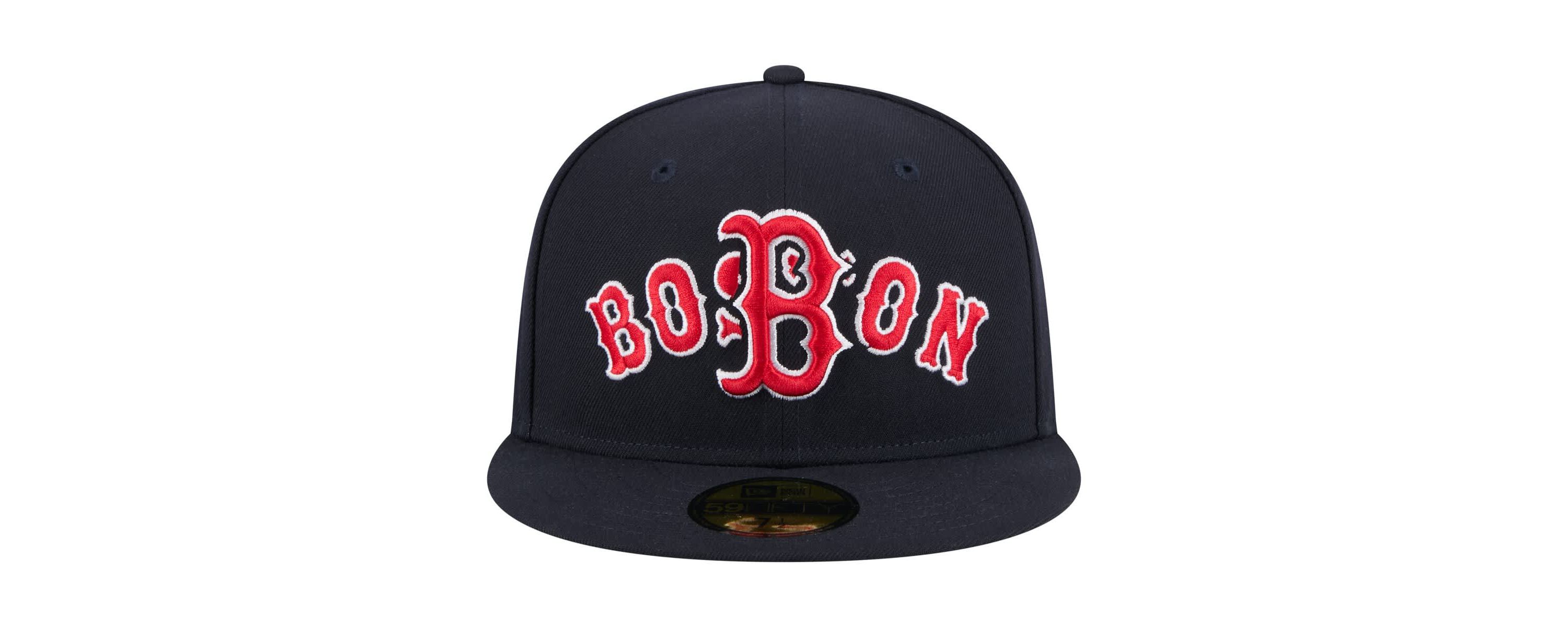 Boston Red Sox MLB Boston Sox Overlap 59FIFTY Fitted Hat