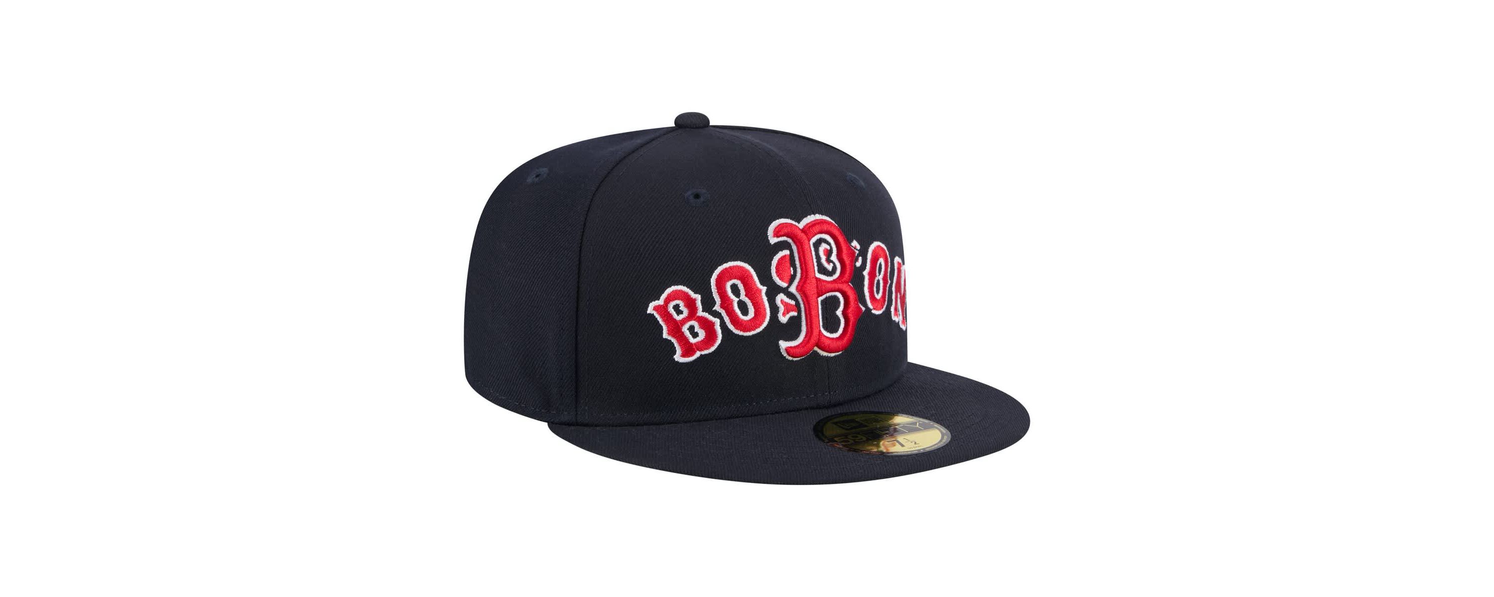 Boston Red Sox MLB Boston Sox Overlap 59FIFTY Fitted Hat