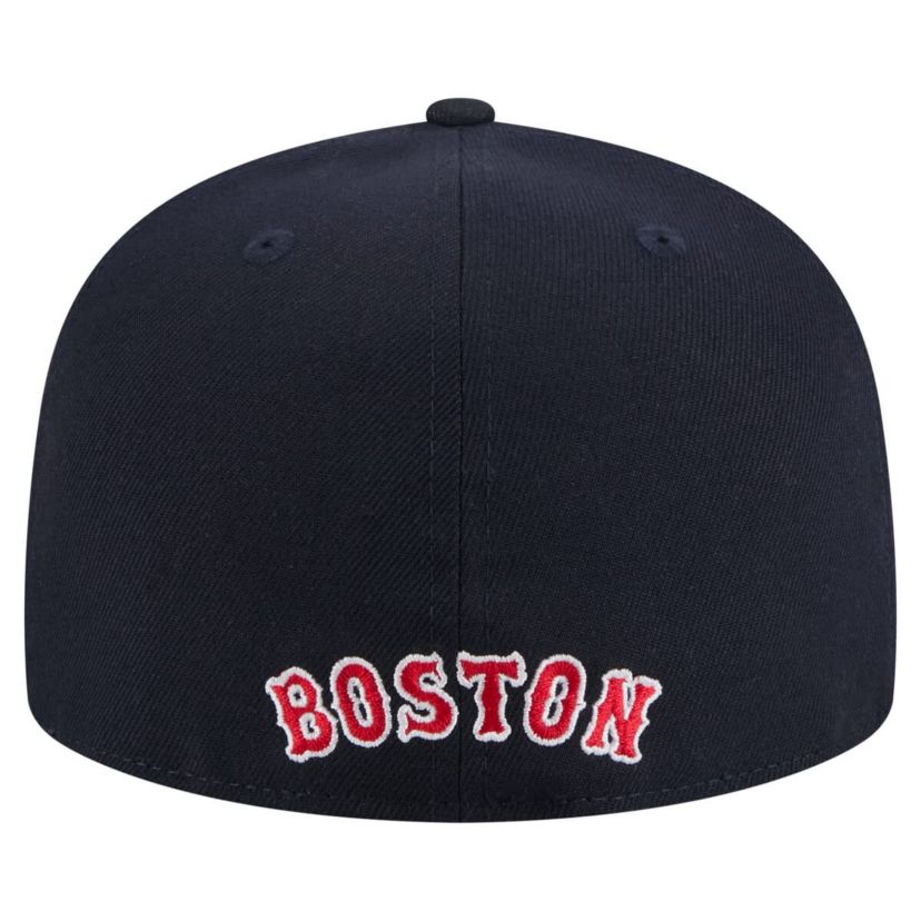Boston Red Sox MLB Boston Sox Overlap 59FIFTY Fitted Hat
