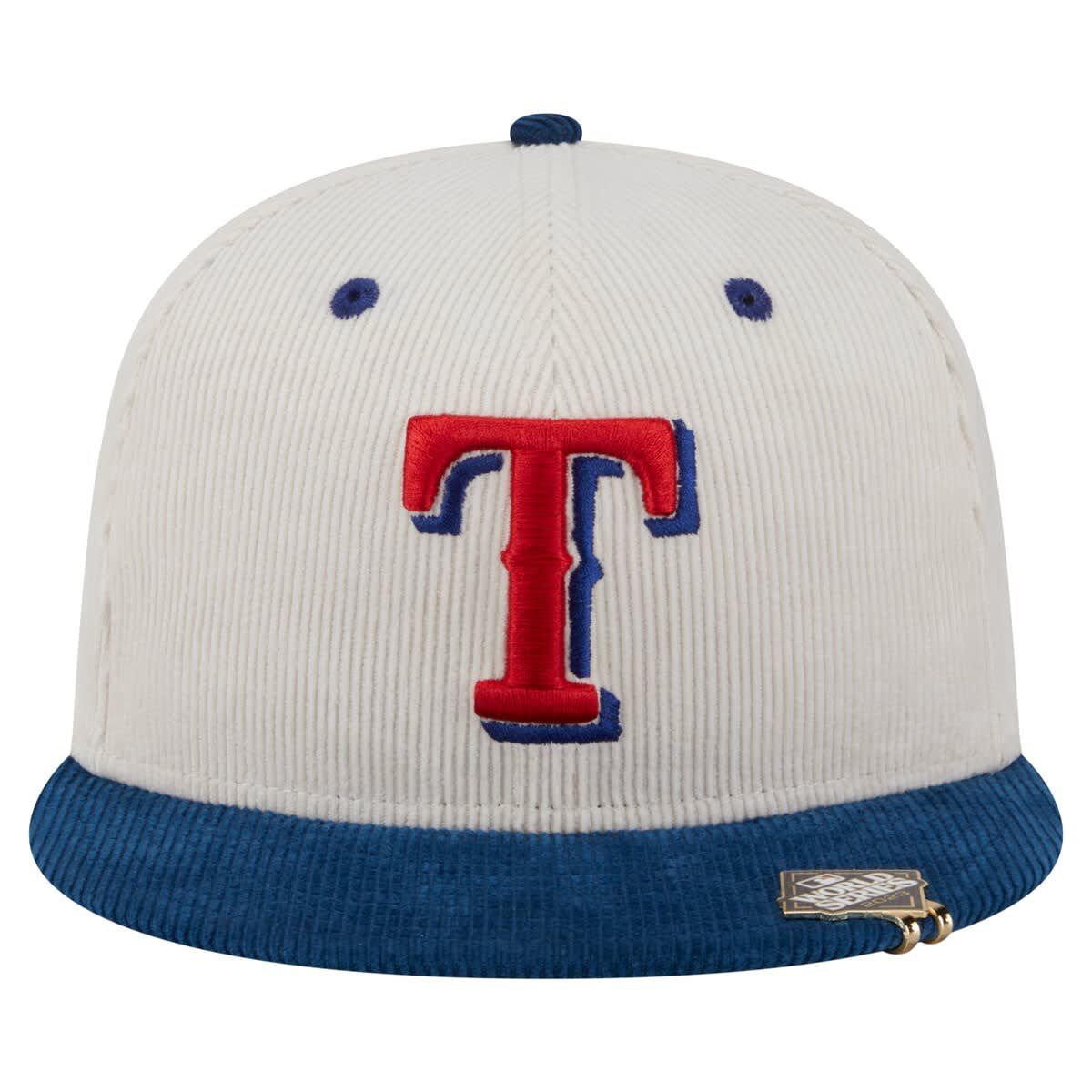 New Era MLB Cream/Royal Texas Rangers Two-Tone Corduroy 59FIFTY Fitted ...