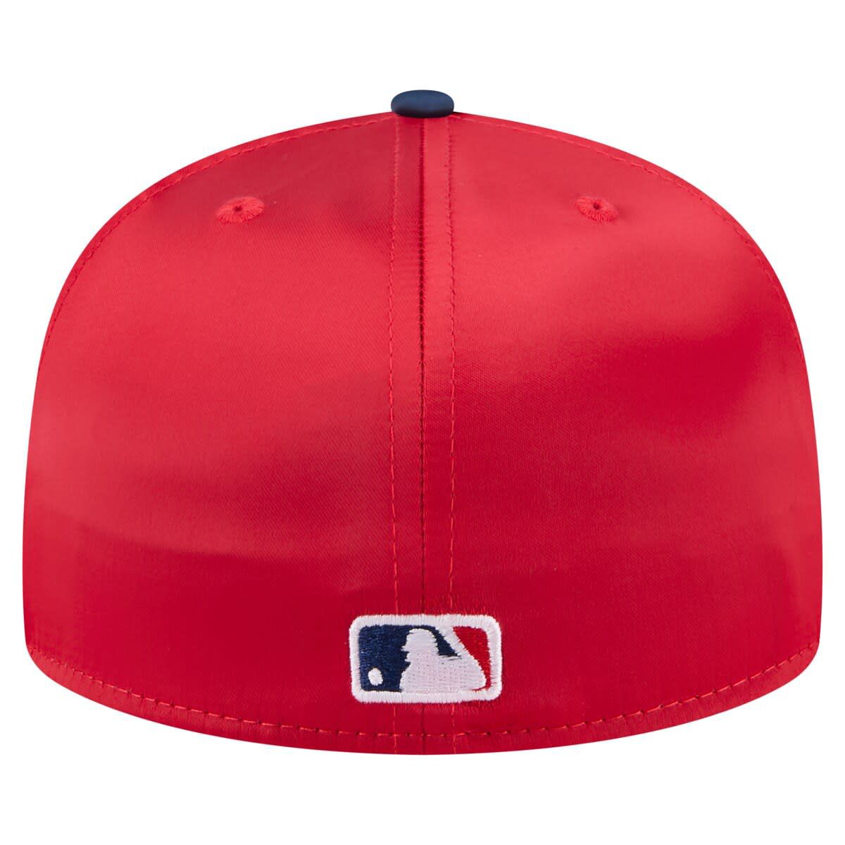 MLB Red/Navy Philadelphia Phillies Satin 59FIFTY Fitted Hat