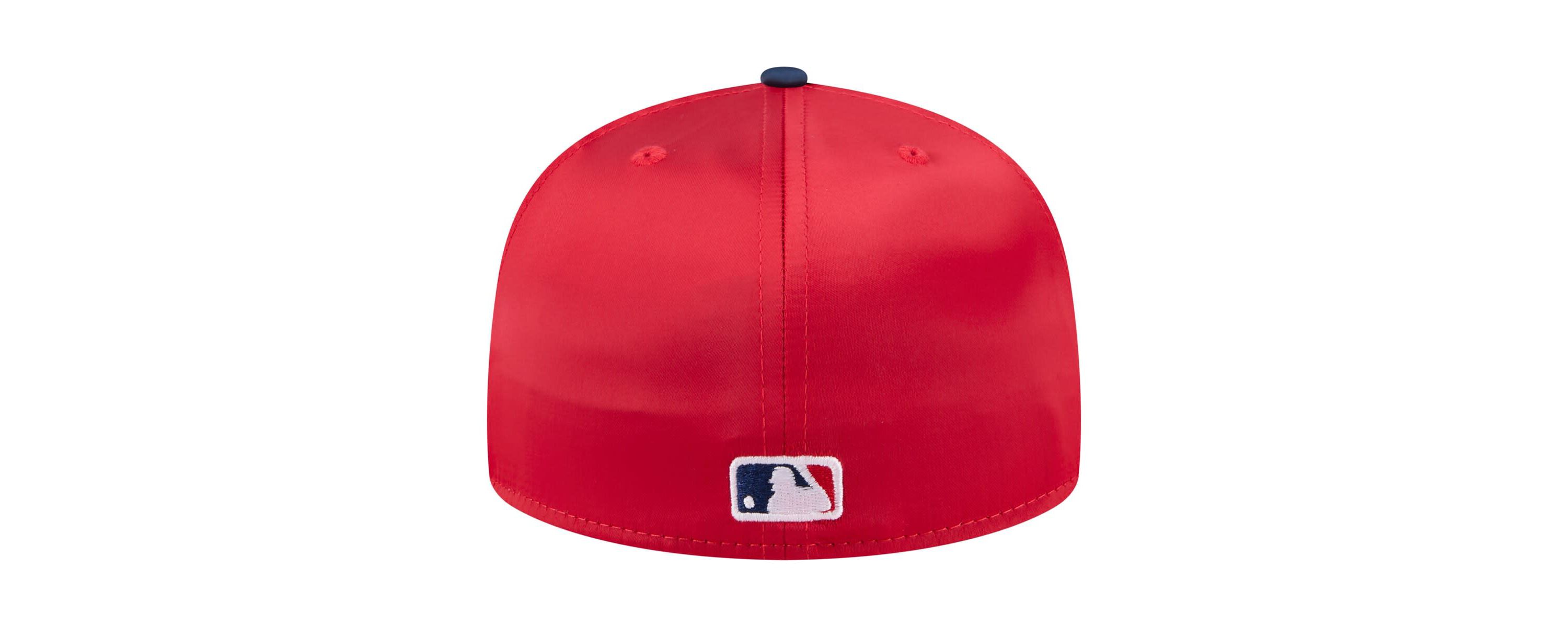 MLB Red/Navy Philadelphia Phillies Satin 59FIFTY Fitted Hat