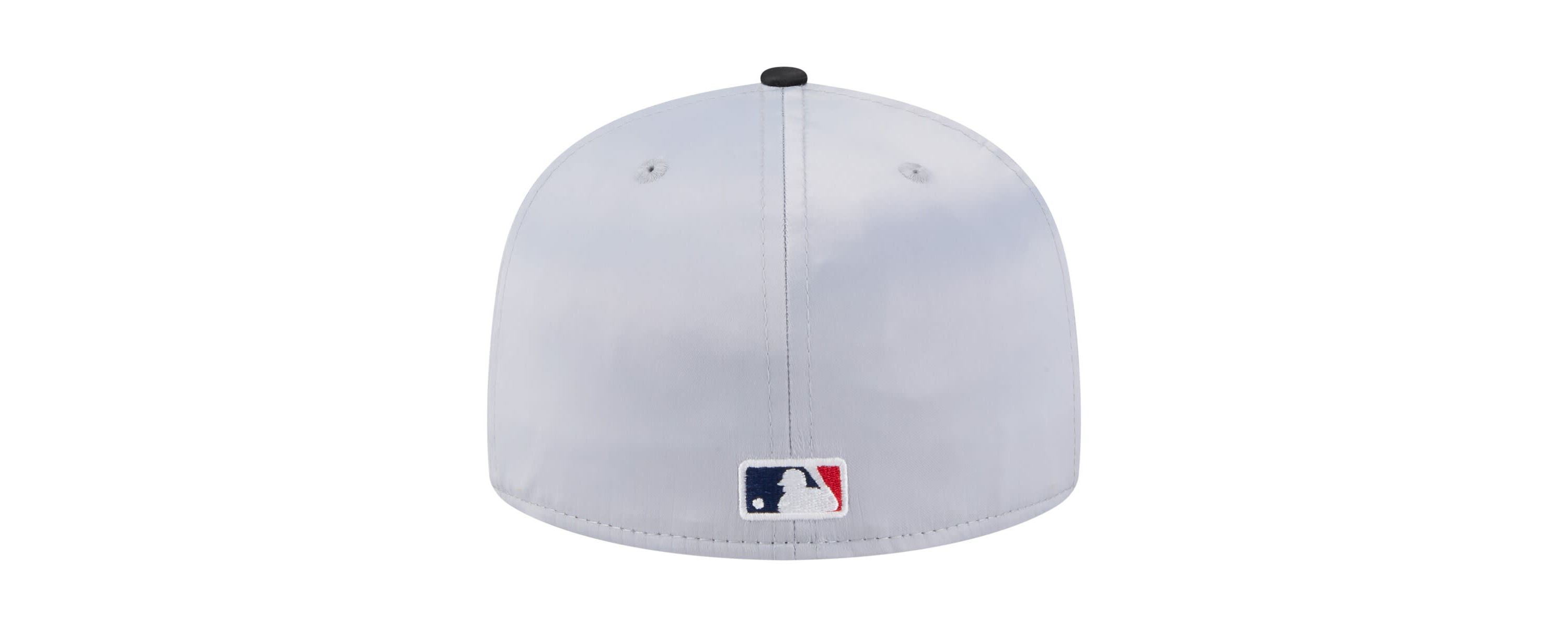 Chicago White Sox MLB Gray/Black Chicago Sox Satin 59FIFTY Fitted Hat