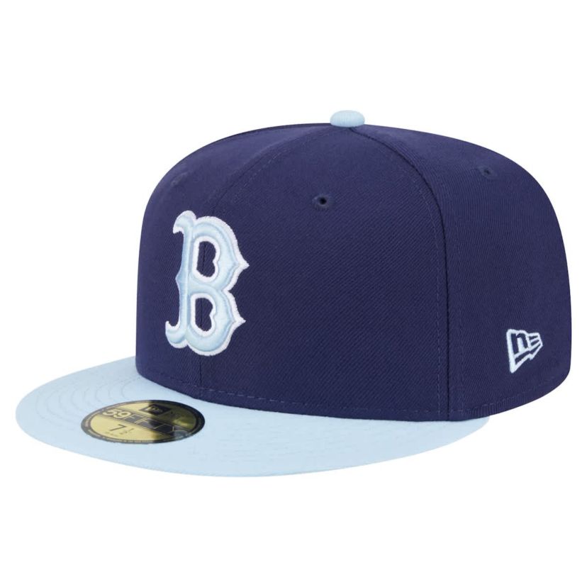 Boston Red Sox MLB Navy/Light Boston Sox Color Pack 2-Tone 59FIFTY Fitted Hat