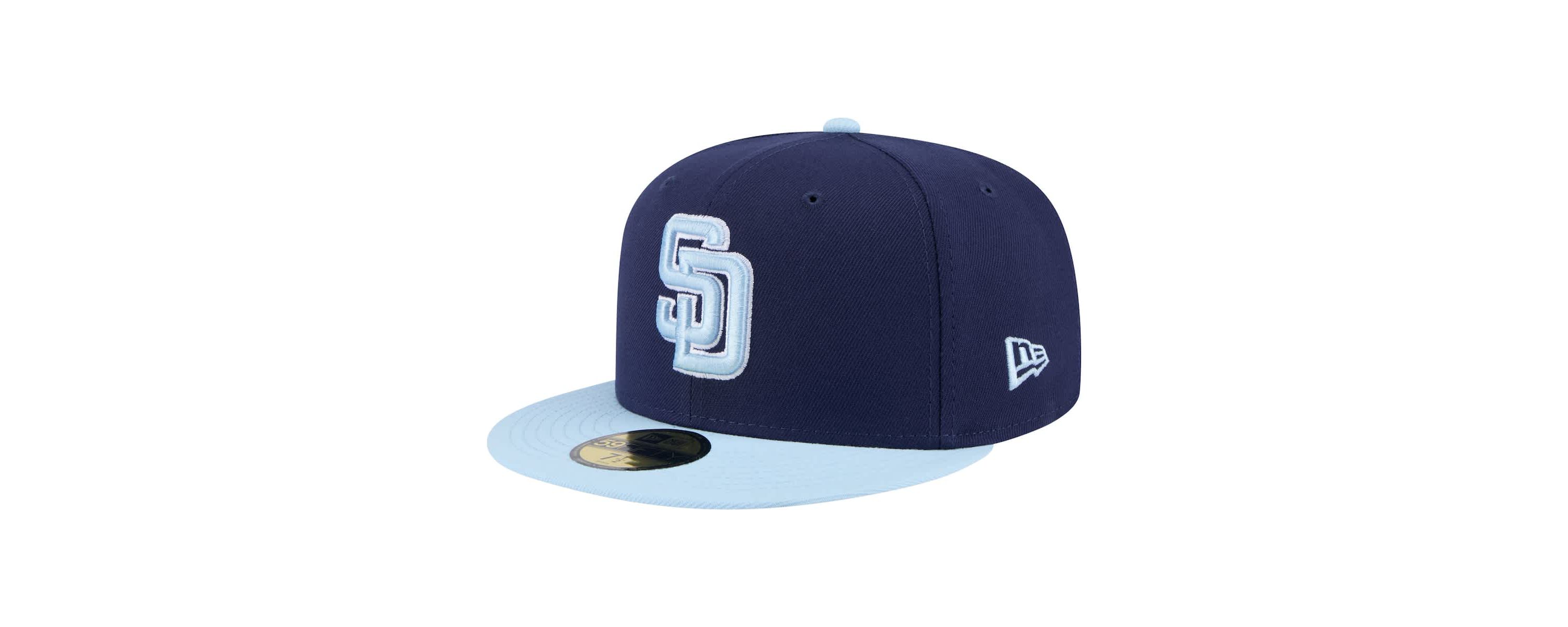 MLB Navy/Light San Diego Padres Color Pack 2-Tone 59FIFTY Fitted Hat