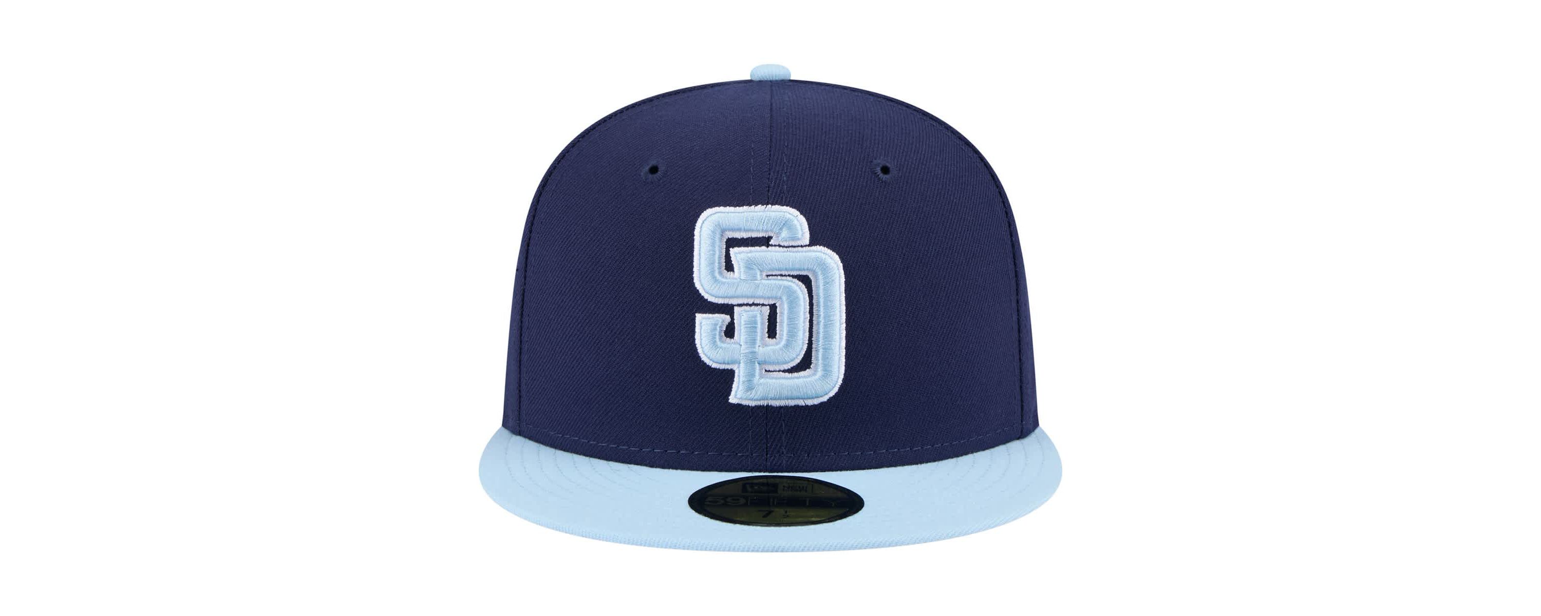 MLB Navy/Light San Diego Padres Color Pack 2-Tone 59FIFTY Fitted Hat