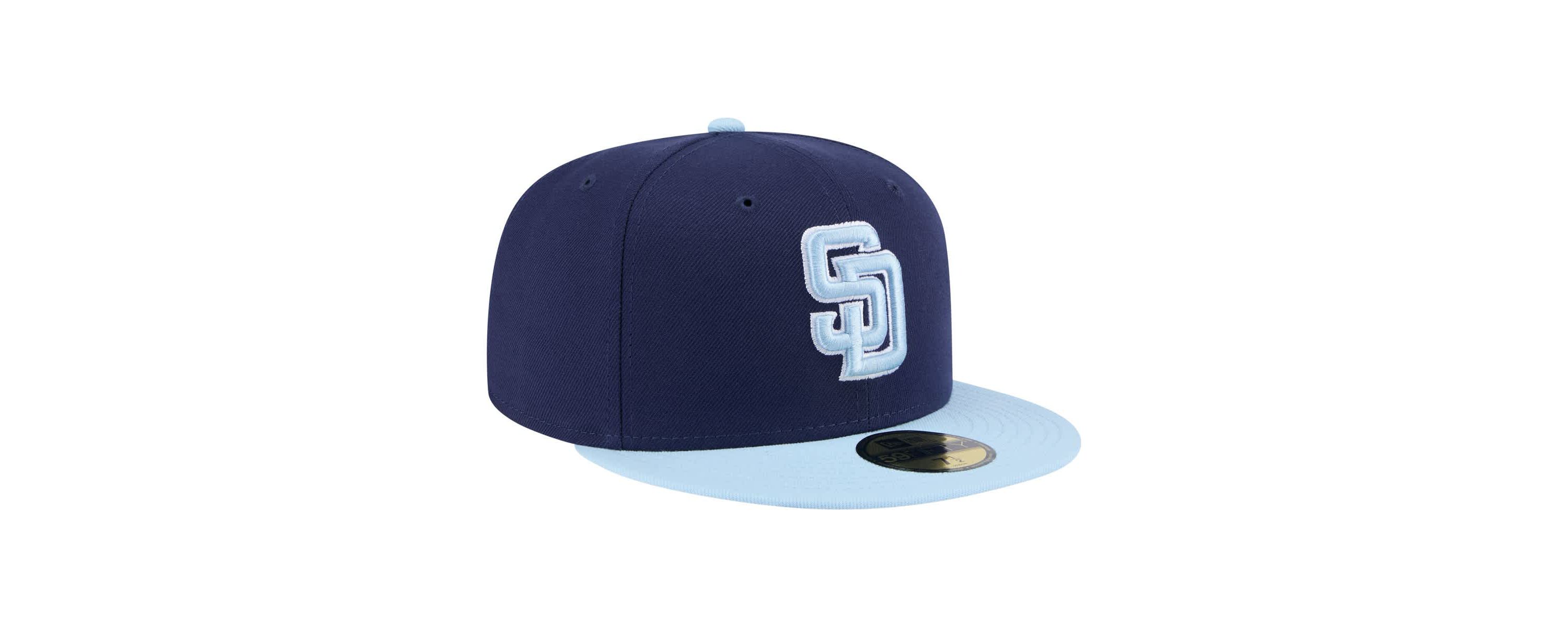 MLB Navy/Light San Diego Padres Color Pack 2-Tone 59FIFTY Fitted Hat