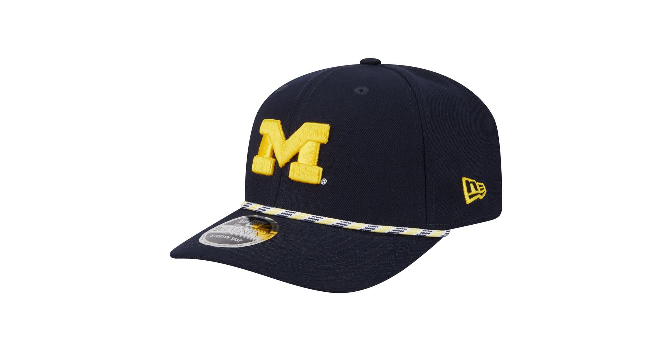 NCAA Michigan Wolverines Game Day Multi-Rope 9SEVENTY Stretch-Snap Hat
