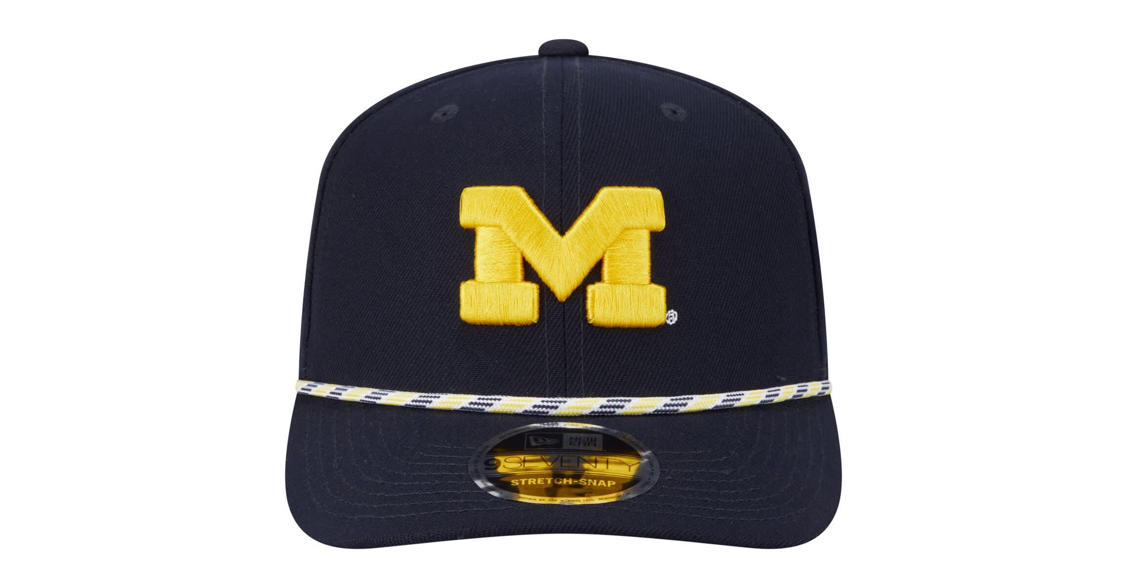 NCAA Michigan Wolverines Game Day Multi-Rope 9SEVENTY Stretch-Snap Hat
