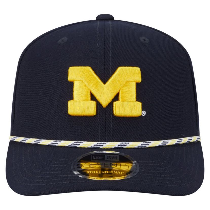NCAA Michigan Wolverines Game Day Multi-Rope 9SEVENTY Stretch-Snap Hat