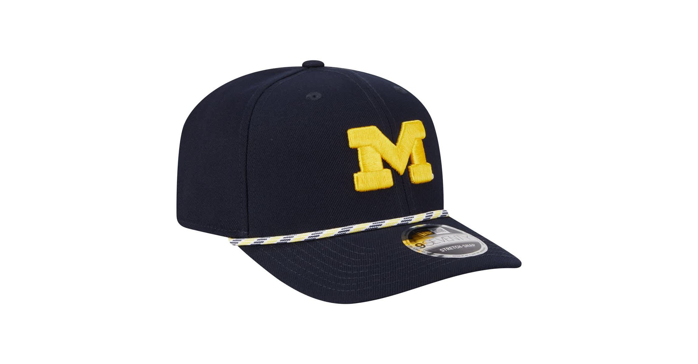 NCAA Michigan Wolverines Game Day Multi-Rope 9SEVENTY Stretch-Snap Hat