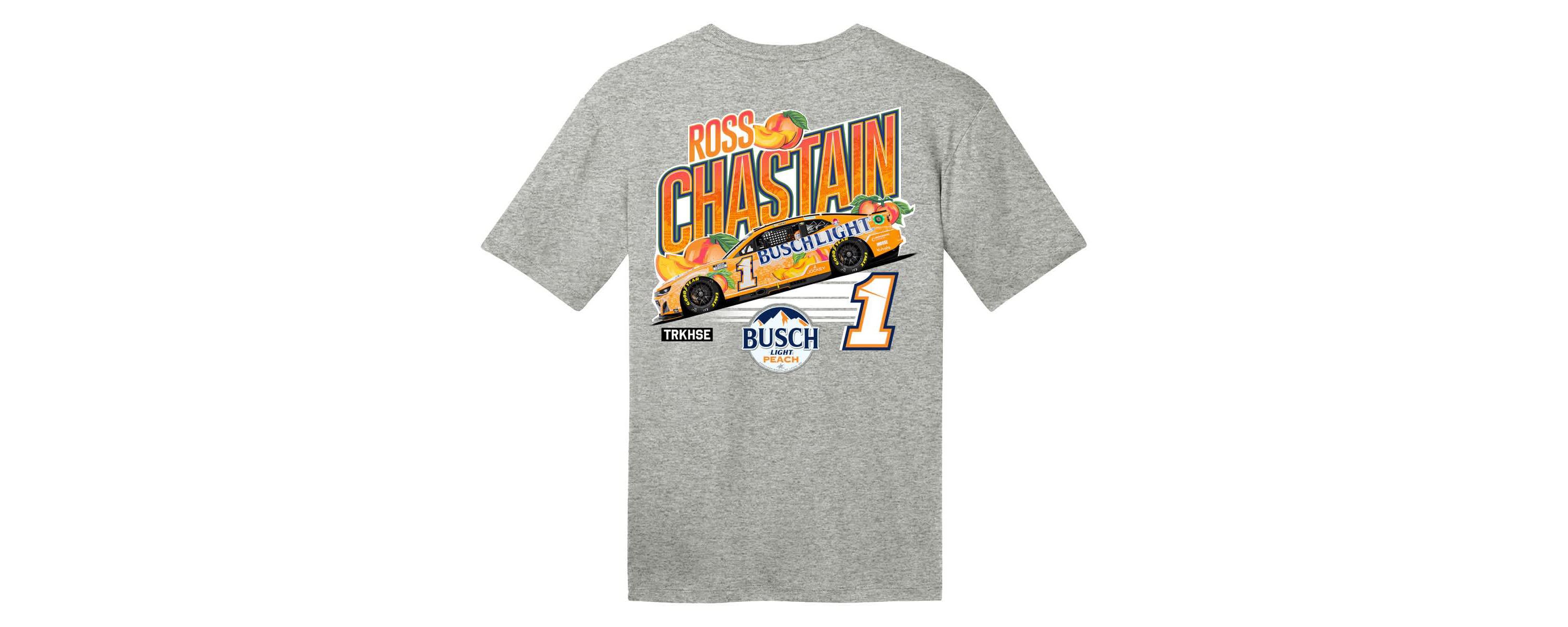 NASCAR Ross Chastain Busch Light Peach T-Shirt