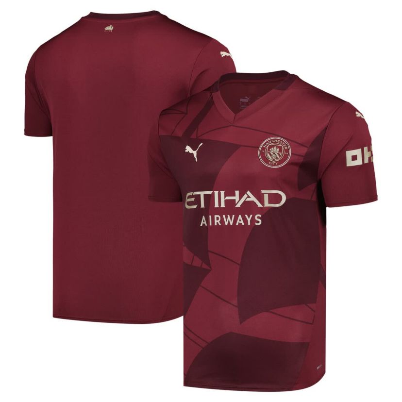 International Clubs Manchester City 2024/25 Third Replica Blank Jersey