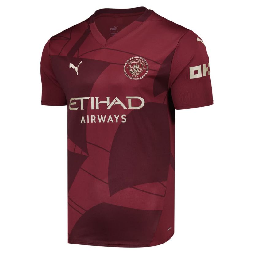 International Clubs Manchester City 2024/25 Third Replica Blank Jersey