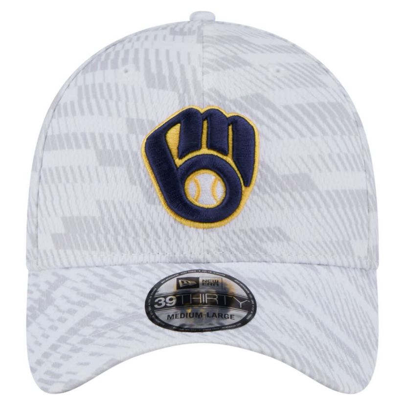 MLB Milwaukee Brewers Graded 39THIRTY Stretch Fit Hat