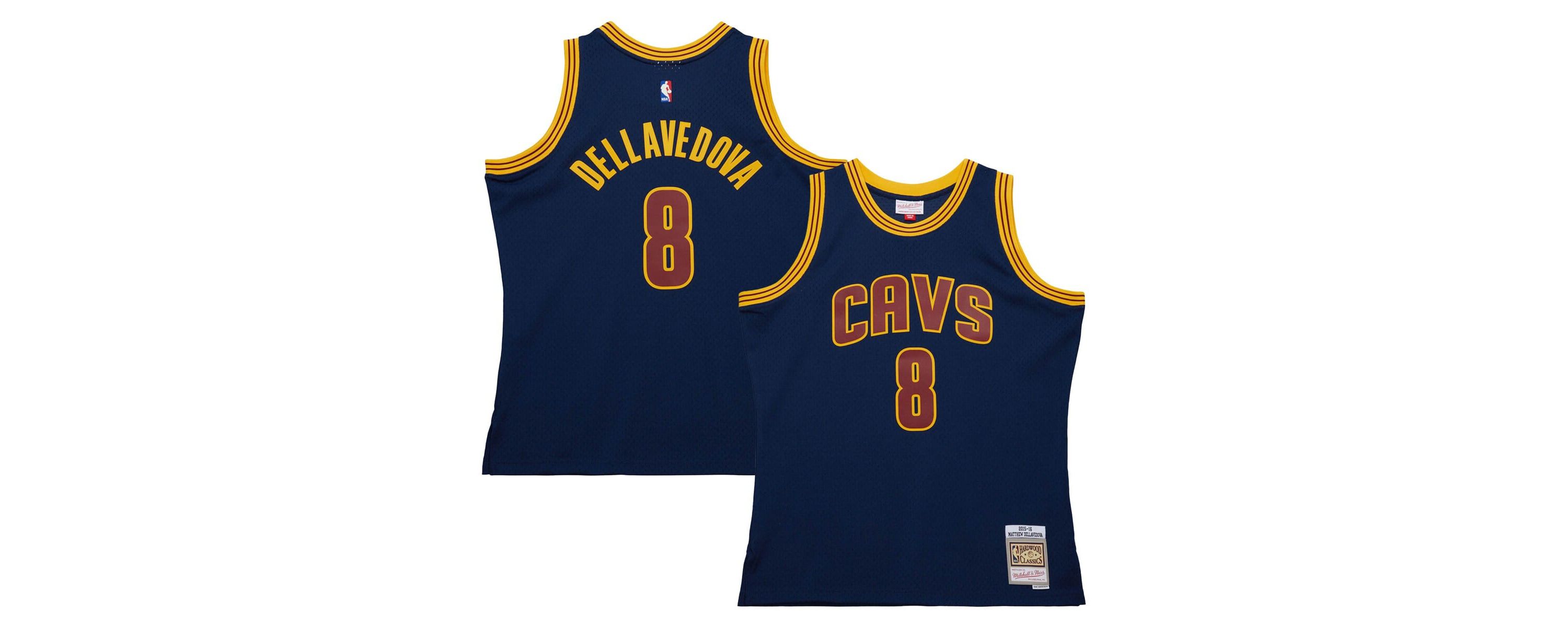 NBA Matthew Dellavedova Cleveland Cavaliers 2015/16 Hardwood Classics Swingman Jersey
