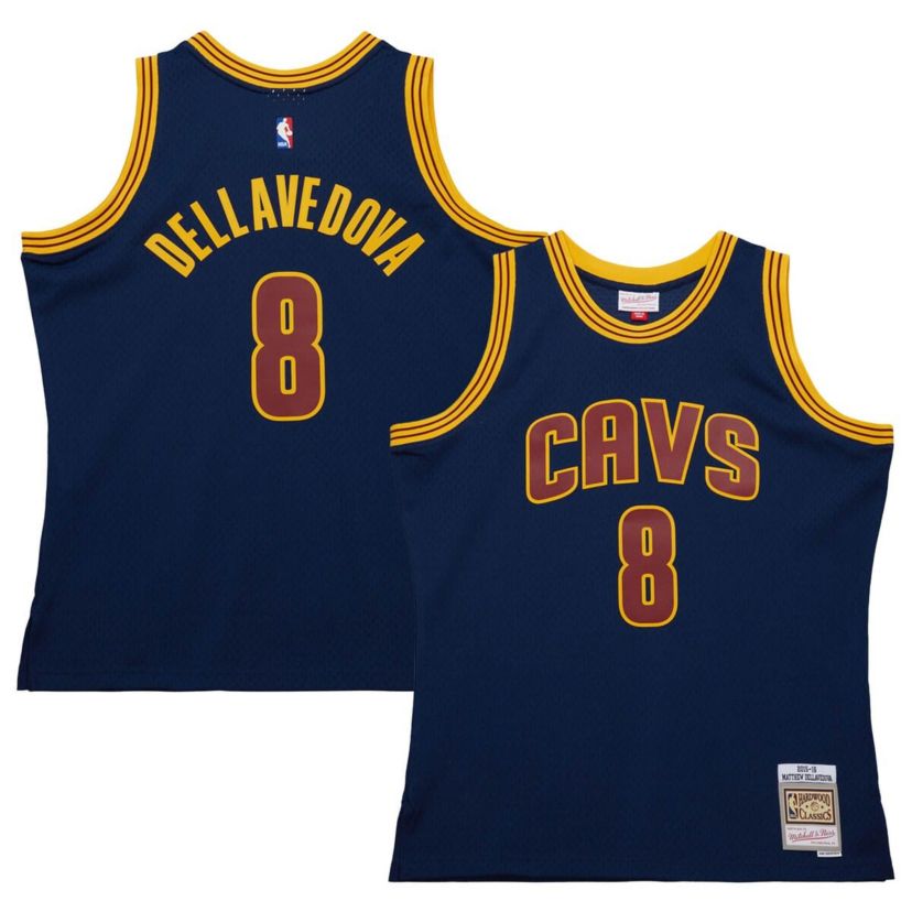 NBA Matthew Dellavedova Cleveland Cavaliers 2015/16 Hardwood Classics Swingman Jersey