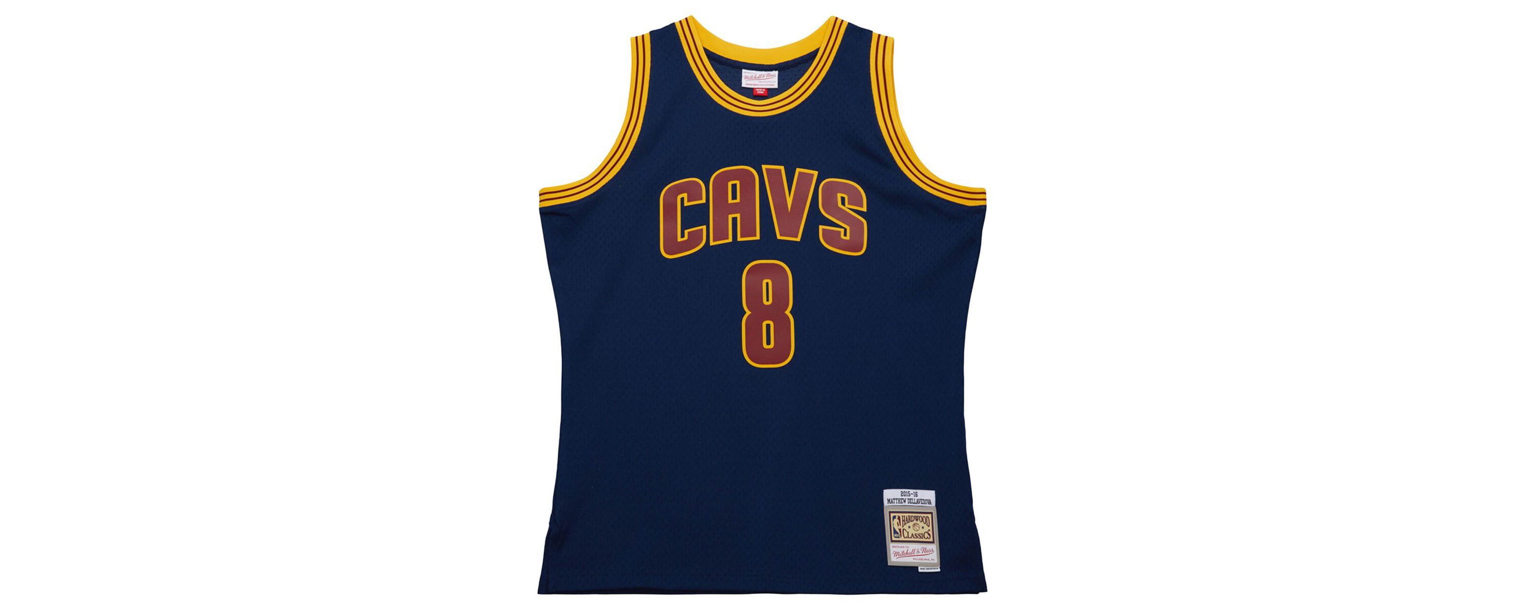 NBA Matthew Dellavedova Cleveland Cavaliers 2015/16 Hardwood Classics Swingman Jersey