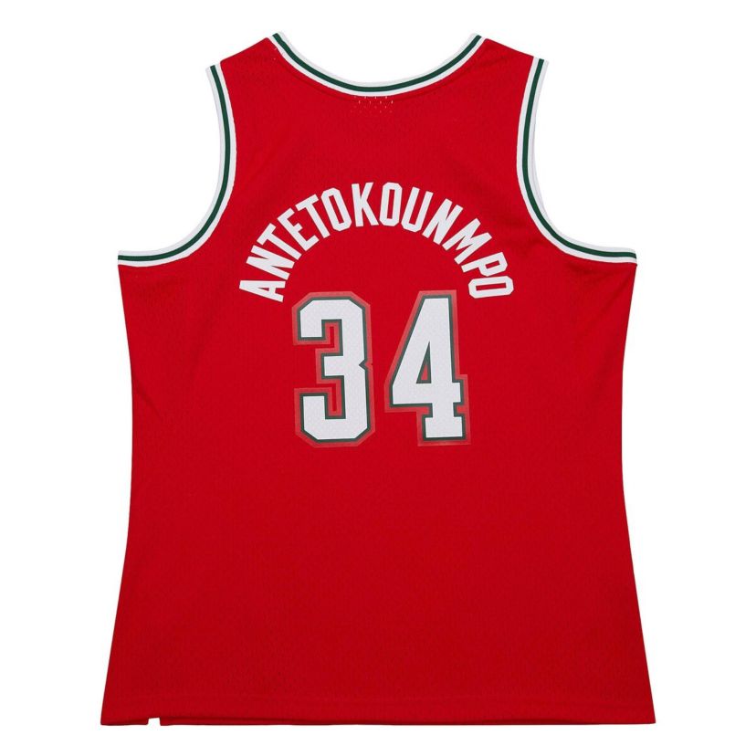 NBA Giannis Antetokounmpo Milwaukee Bucks 2014/15 Hardwood Classics Swingman Jersey