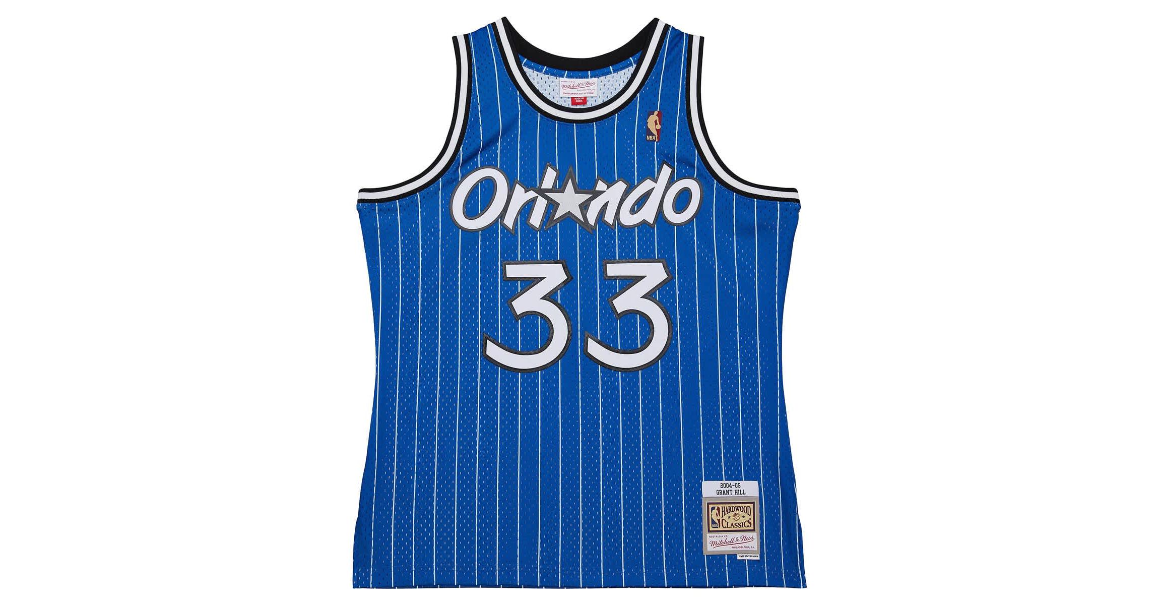 NBA Grant Hill Orlando Magic 2004/05 Hardwood Classics Swingman Jersey