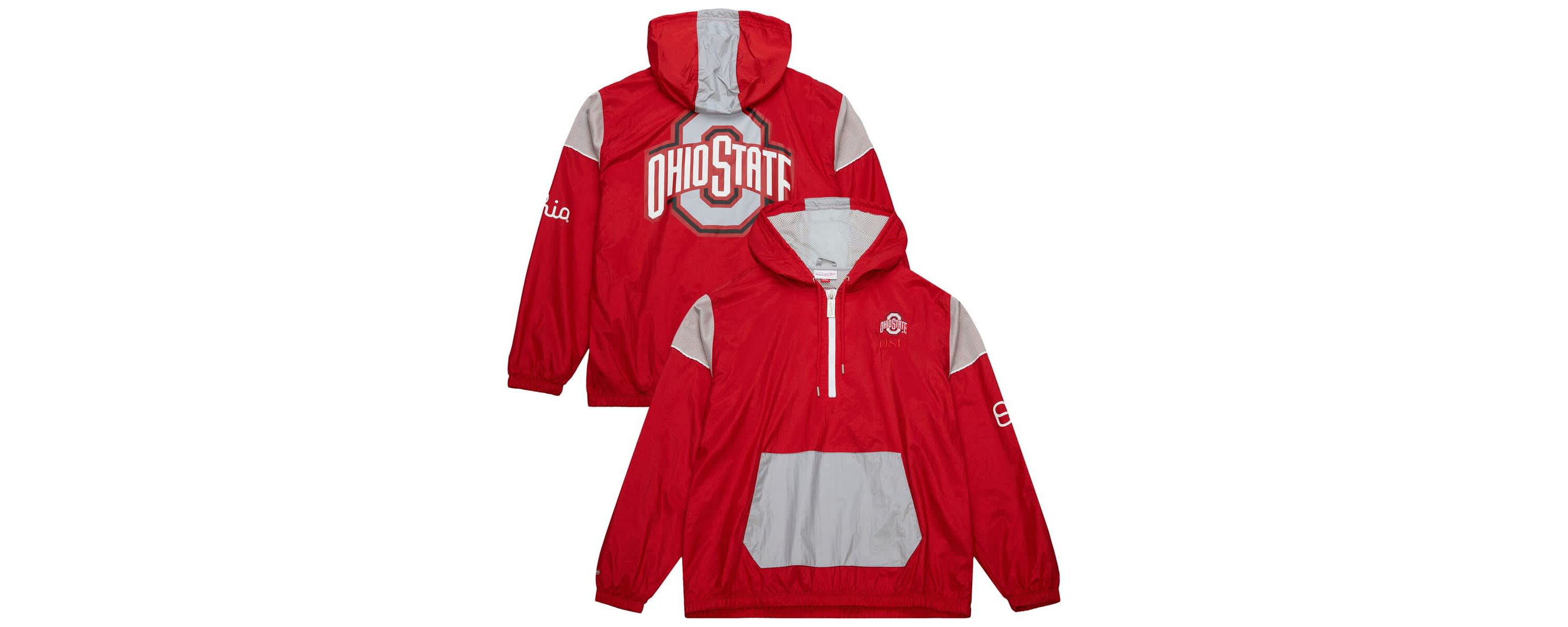 NCAA Ohio State Buckeyes Team 3.0 Anorak Half-Zip Hoodie
