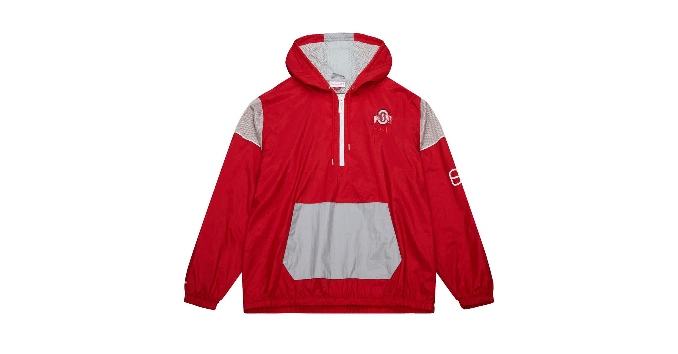 NCAA Ohio State Buckeyes Team 3.0 Anorak Half-Zip Hoodie