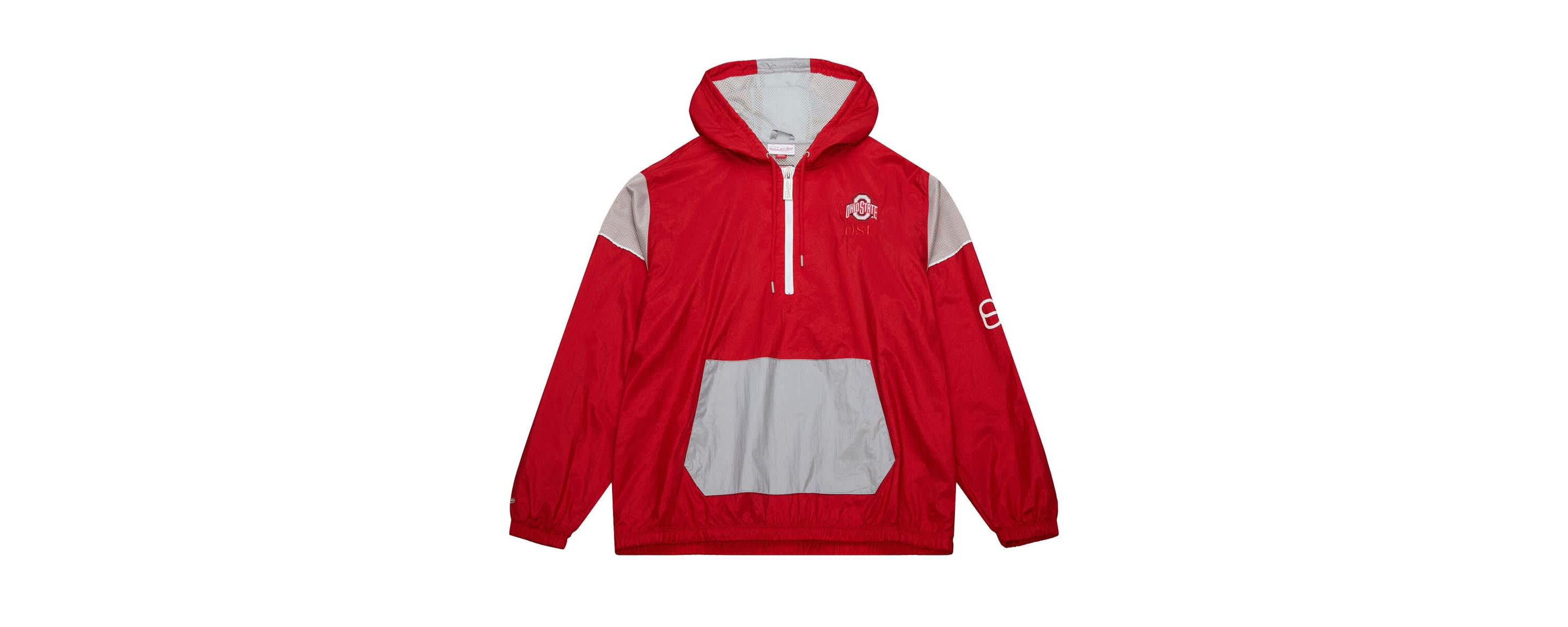 NCAA Ohio State Buckeyes Team 3.0 Anorak Half-Zip Hoodie
