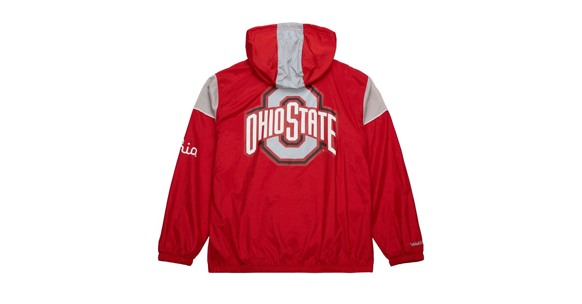 NCAA Ohio State Buckeyes Team 3.0 Anorak Half-Zip Hoodie