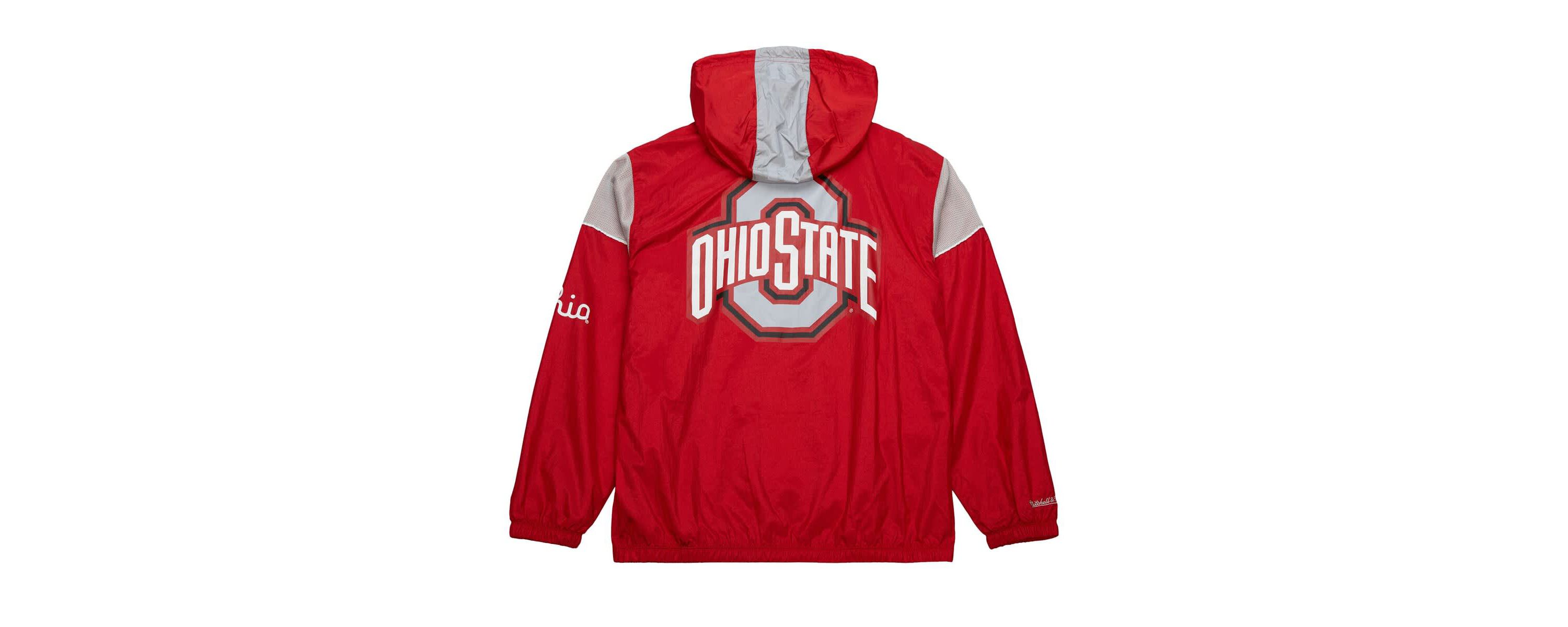 NCAA Ohio State Buckeyes Team 3.0 Anorak Half-Zip Hoodie