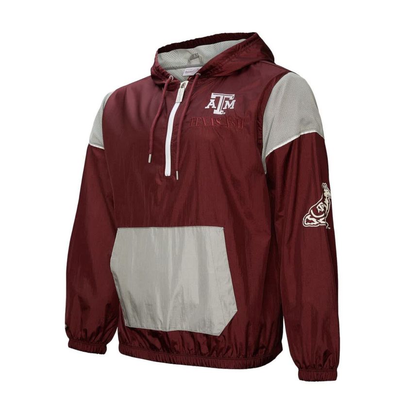 NCAA Texas A&M Aggies Team 3.0 Anorak Half-Zip Hoodie