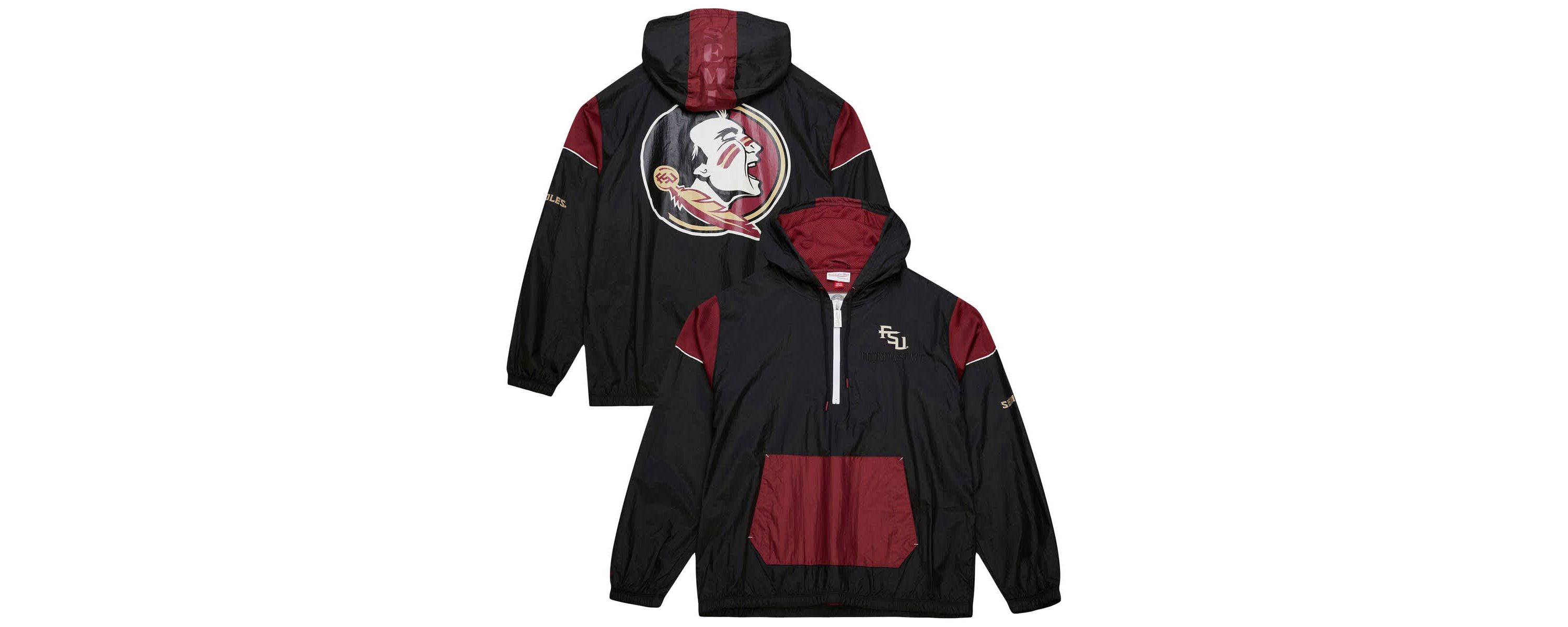 NCAA Florida State Seminoles Team 3.0 Anorak Half-Zip Hoodie