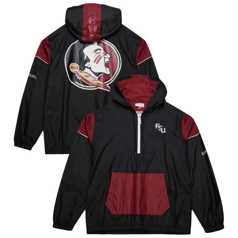 NCAA Florida State Seminoles Team 3.0 Anorak Half-Zip Hoodie