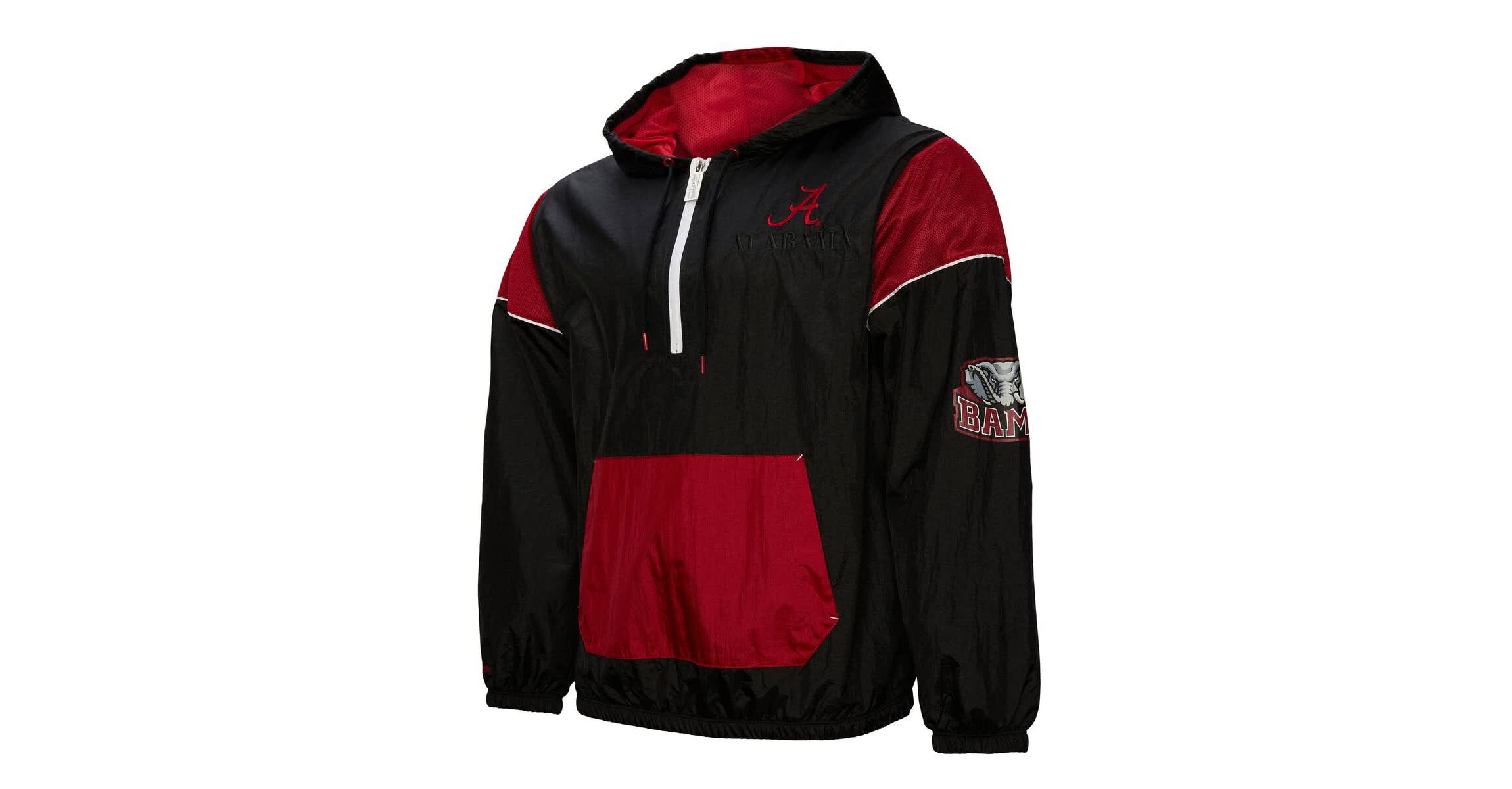 Alabama Crimson Tide NCAA Alabama Tide Team 3.0 Anorak Half-Zip Hoodie