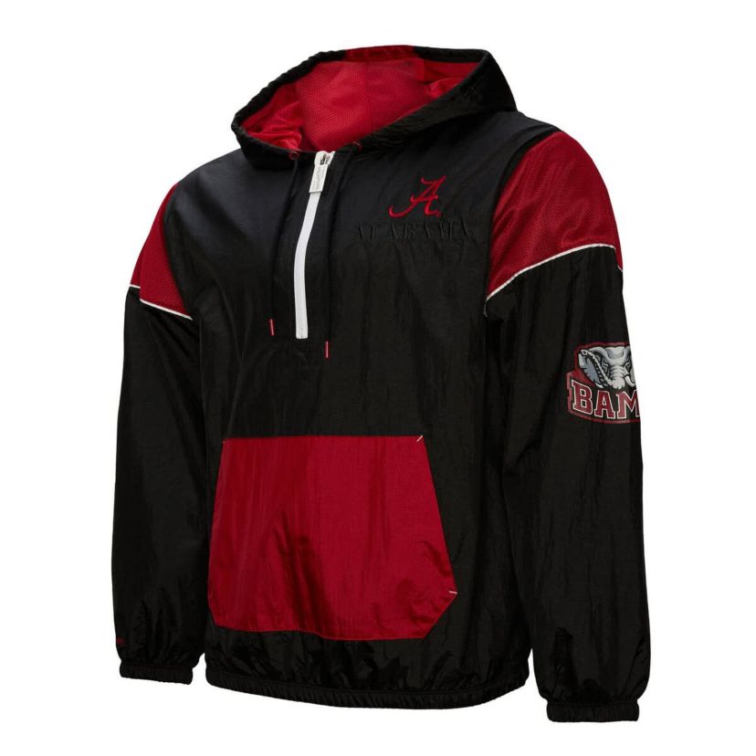 Alabama Crimson Tide NCAA Alabama Tide Team 3.0 Anorak Half-Zip Hoodie