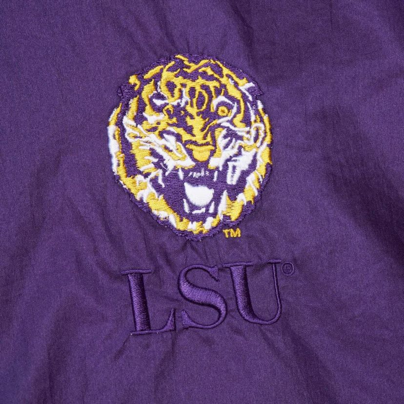 NCAA LSU Tigers Anorak Vintage Logo Half-Zip Hoodie Jacket