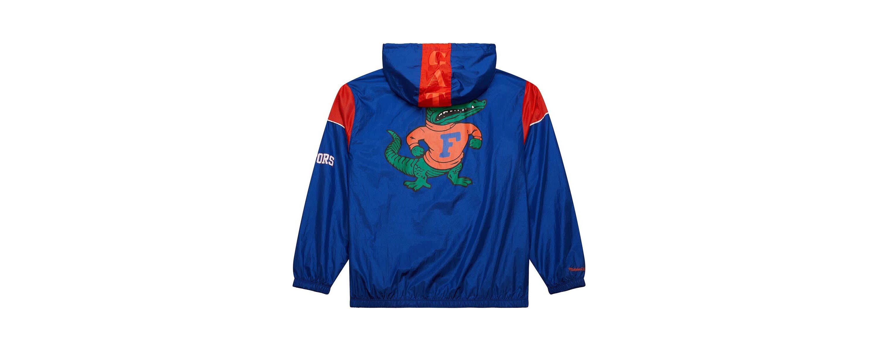NCAA Florida Gators Anorak Vintage Logo Half-Zip Hoodie Jacket