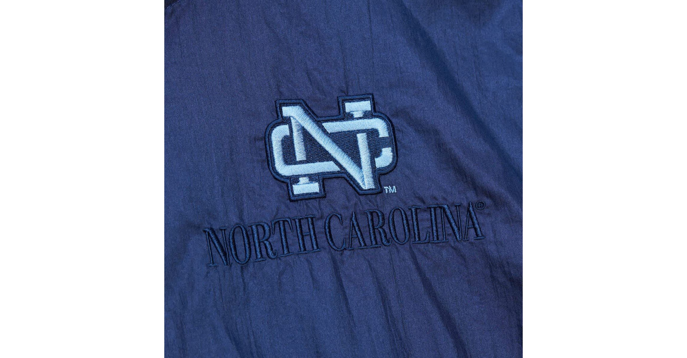 NCAA North Carolina Tar Heels Anorak Vintage Logo Half-Zip Hoodie Jacket