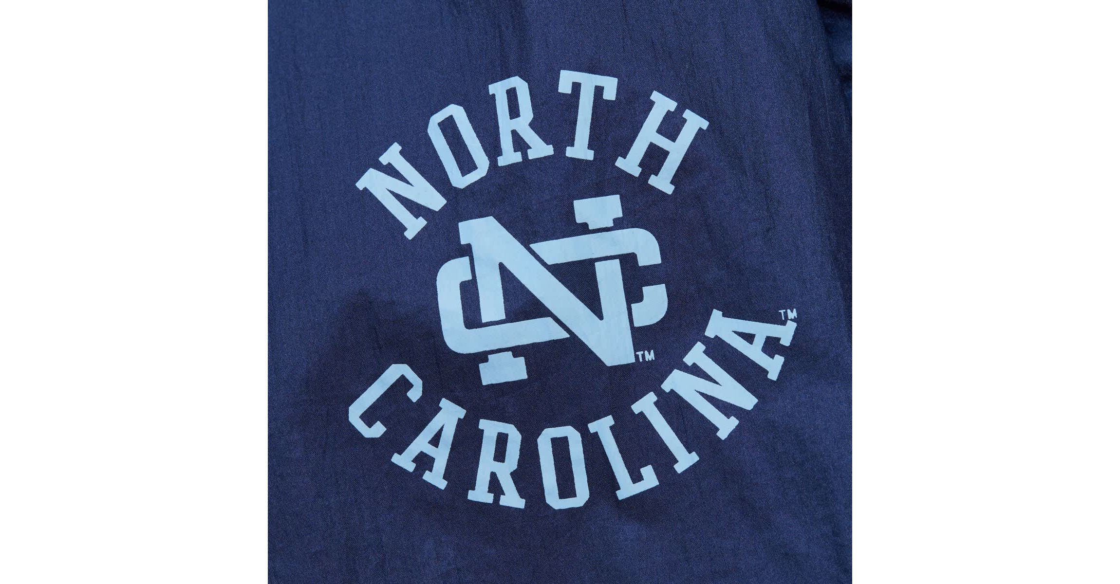NCAA North Carolina Tar Heels Anorak Vintage Logo Half-Zip Hoodie Jacket