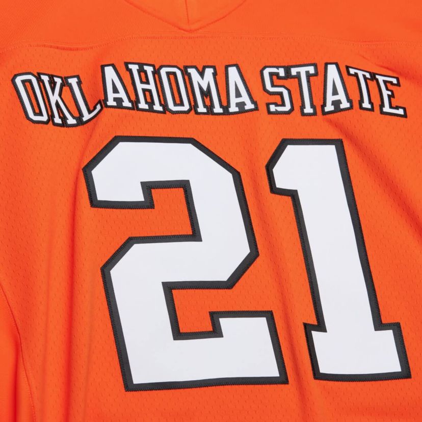 NCAA Barry Sanders Oklahoma State Cowboys 1987 Replica Jersey