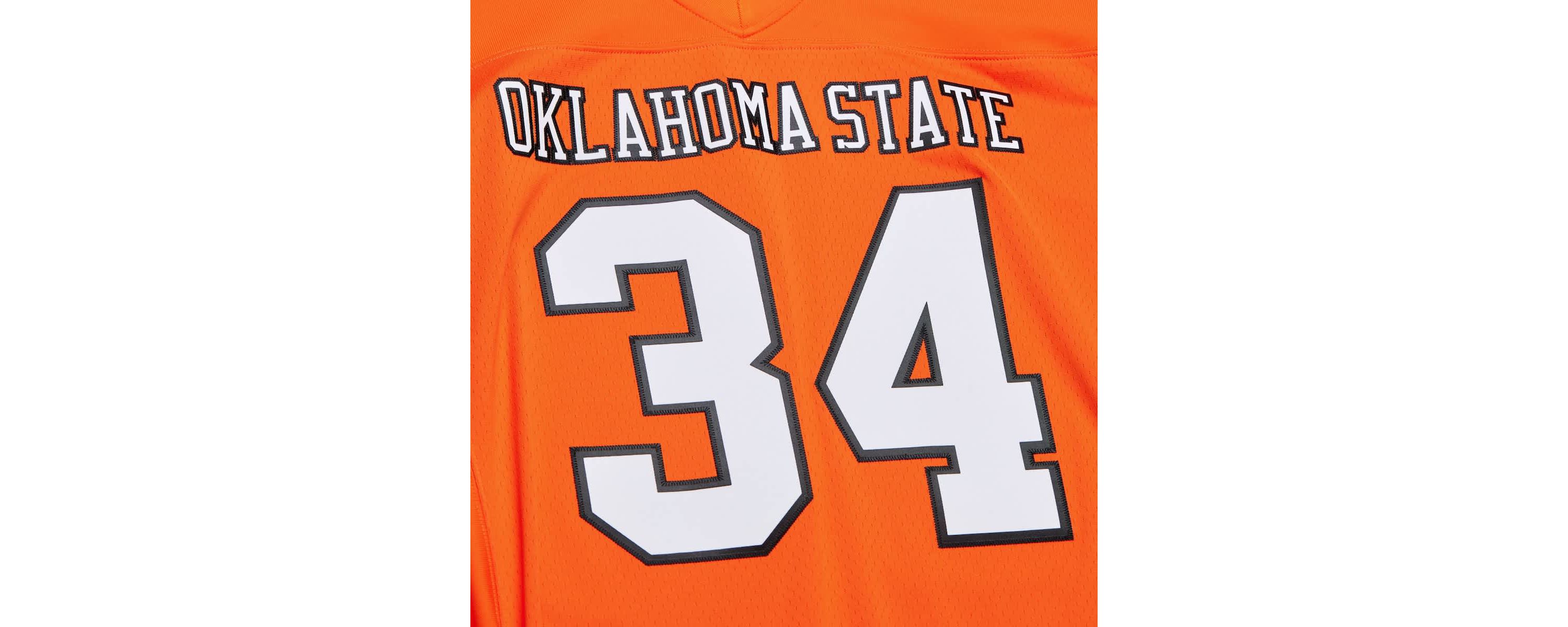NCAA Thurman Thomas Oklahoma State Cowboys 1987 Replica Jersey
