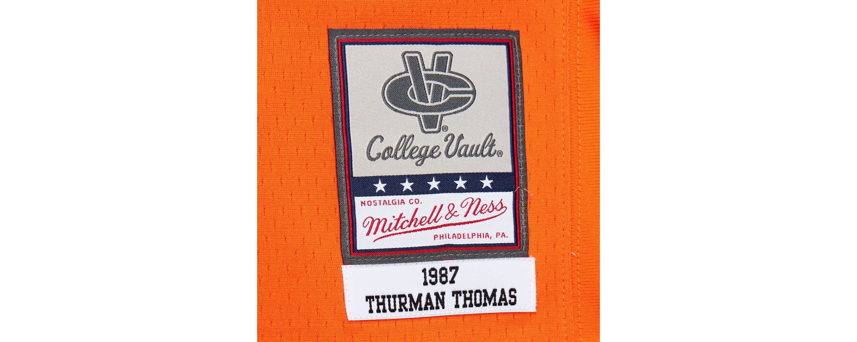 NCAA Thurman Thomas Oklahoma State Cowboys 1987 Replica Jersey