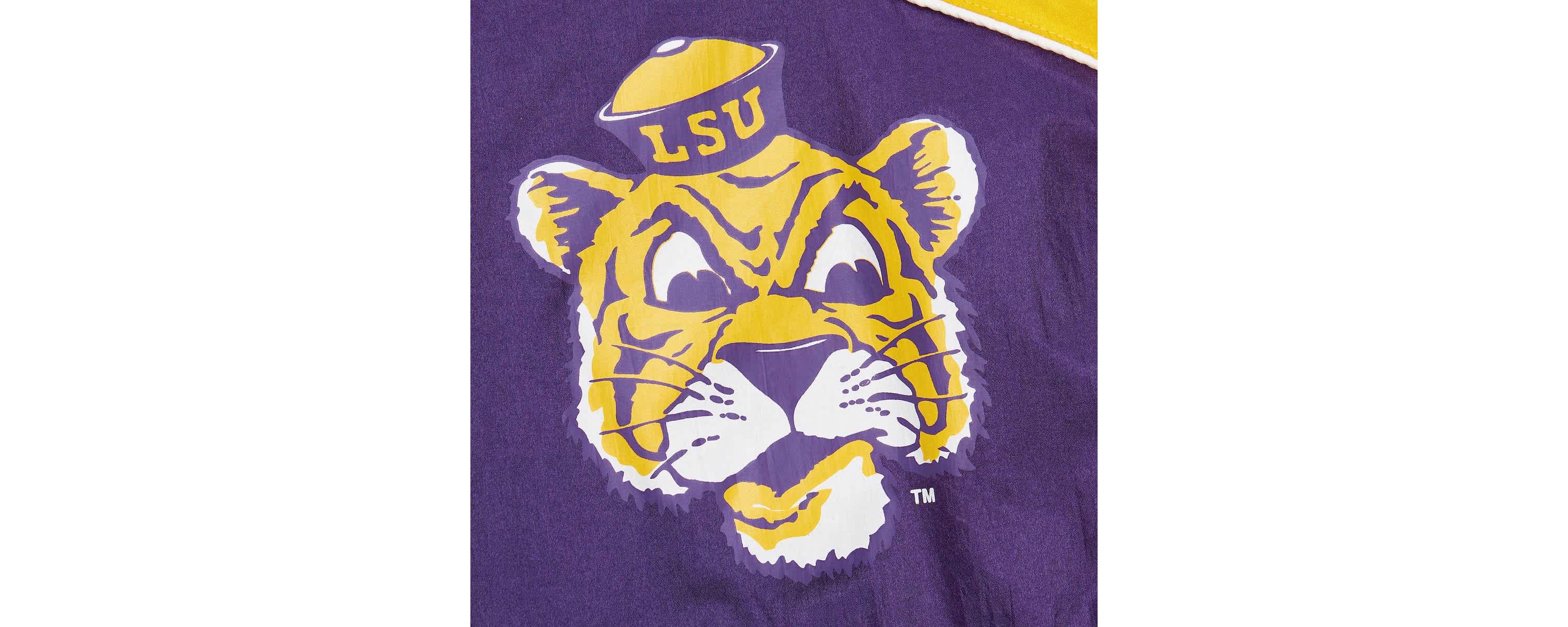 NCAA LSU Tigers Big Shot Premium Full-Zip Windbreaker