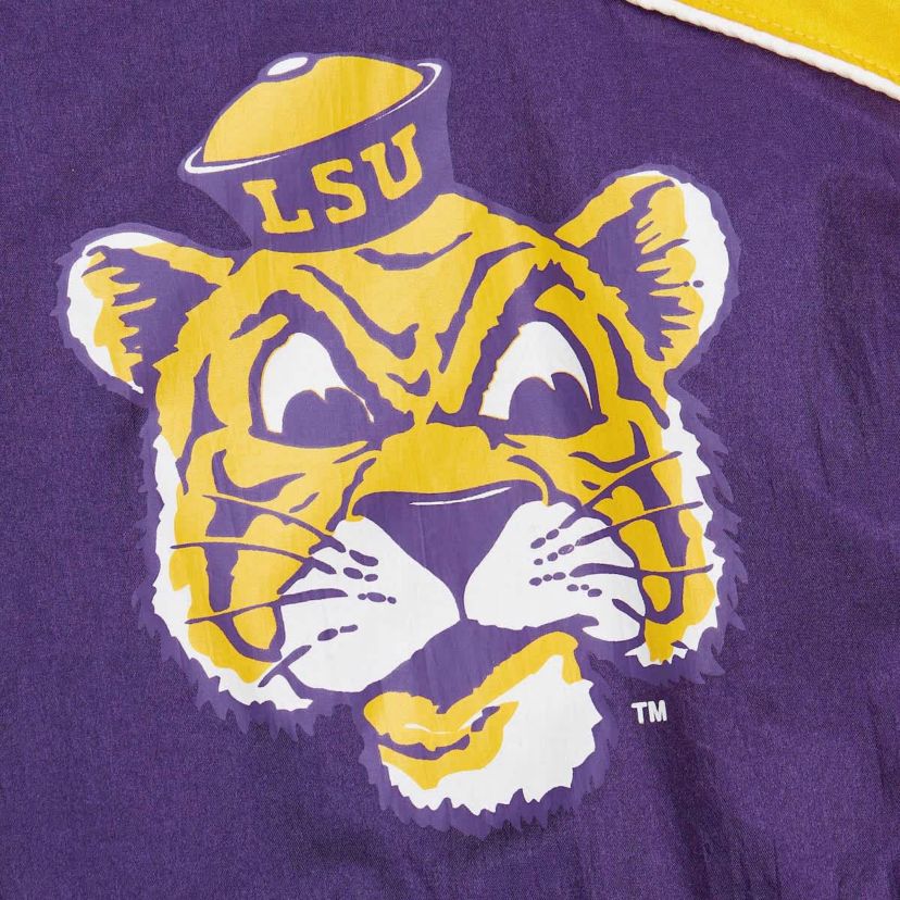 NCAA LSU Tigers Big Shot Premium Full-Zip Windbreaker