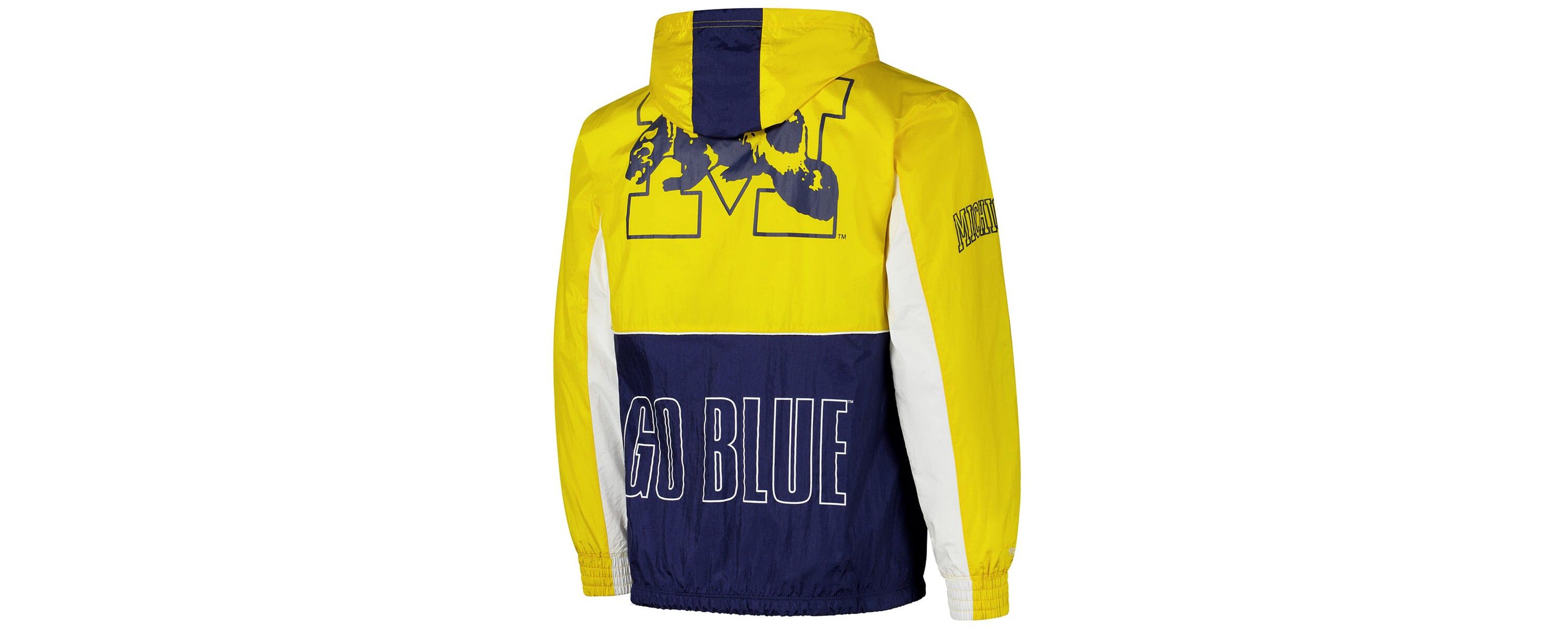 NCAA Michigan Wolverines Big Shot Premium Full-Zip Windbreaker