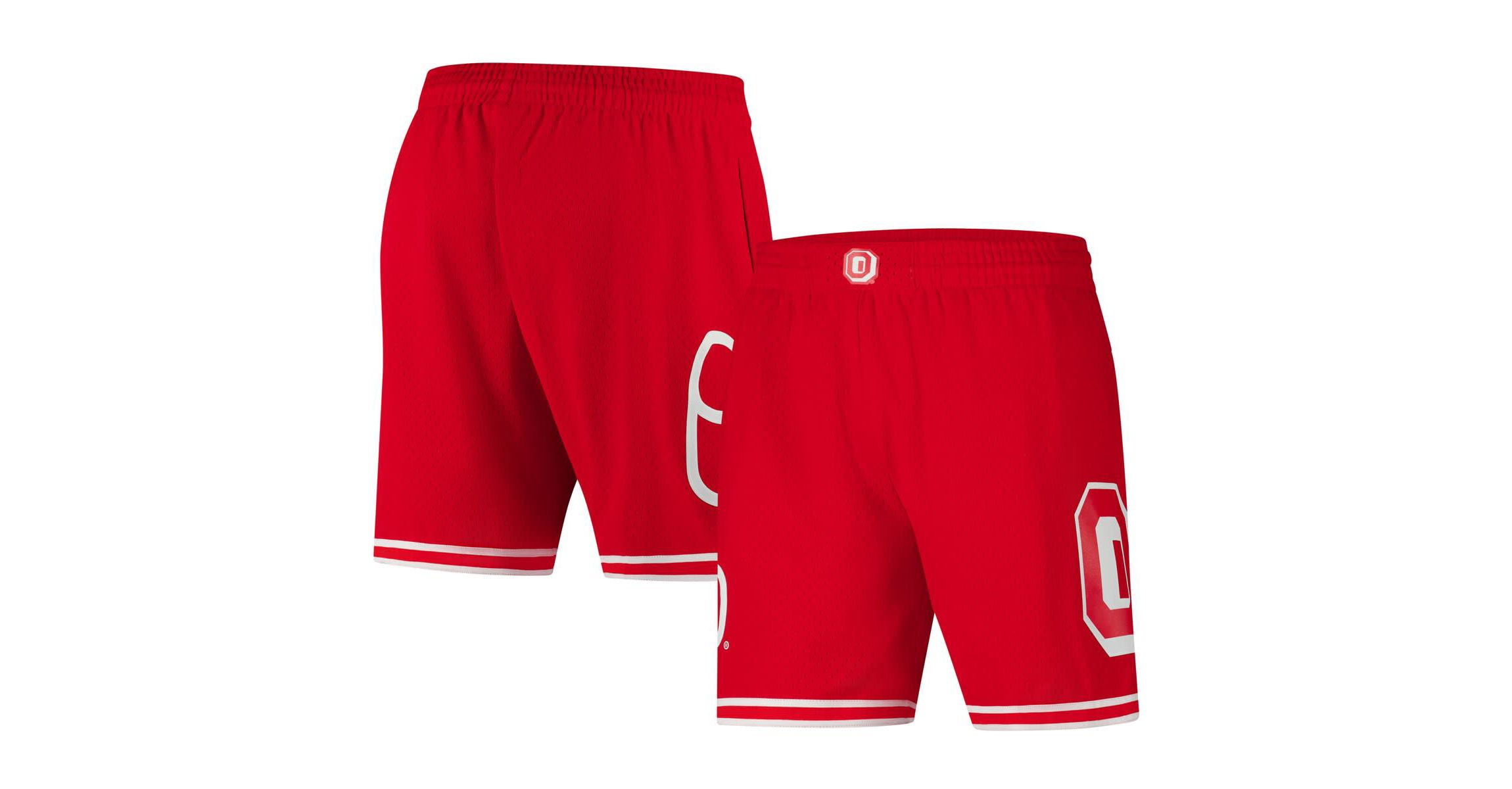 NCAA Ohio State Buckeyes Team ID Current Logo Mesh Shorts