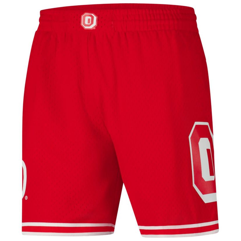 NCAA Ohio State Buckeyes Team ID Current Logo Mesh Shorts