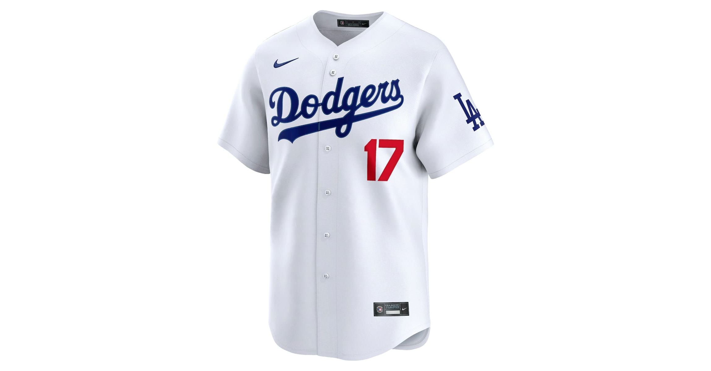 MLB Nike Shohei Ohtani Los Angeles Dodgers Home Limited Kanji Player Jersey