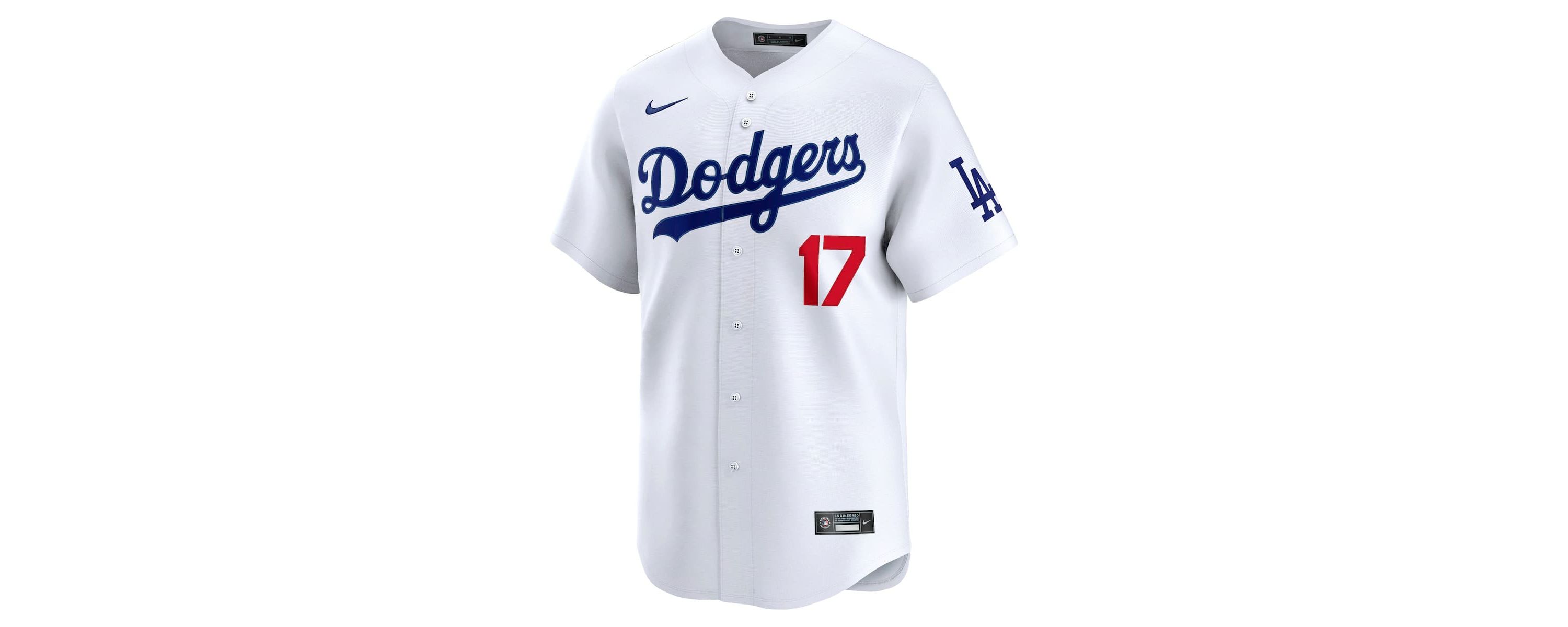 MLB Nike Shohei Ohtani Los Angeles Dodgers Home Limited Kanji Player Jersey